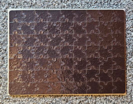 Santa's Christmas List Personalised Custom Christmas Magnetic Jigsaw Puzzle