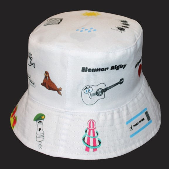 The Beatles inspired Unisex Reversible Bucket Hat