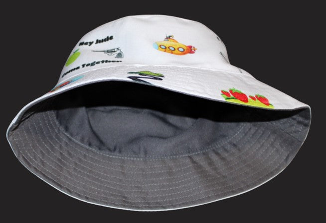 The Beatles inspired Unisex Reversible Bucket Hat